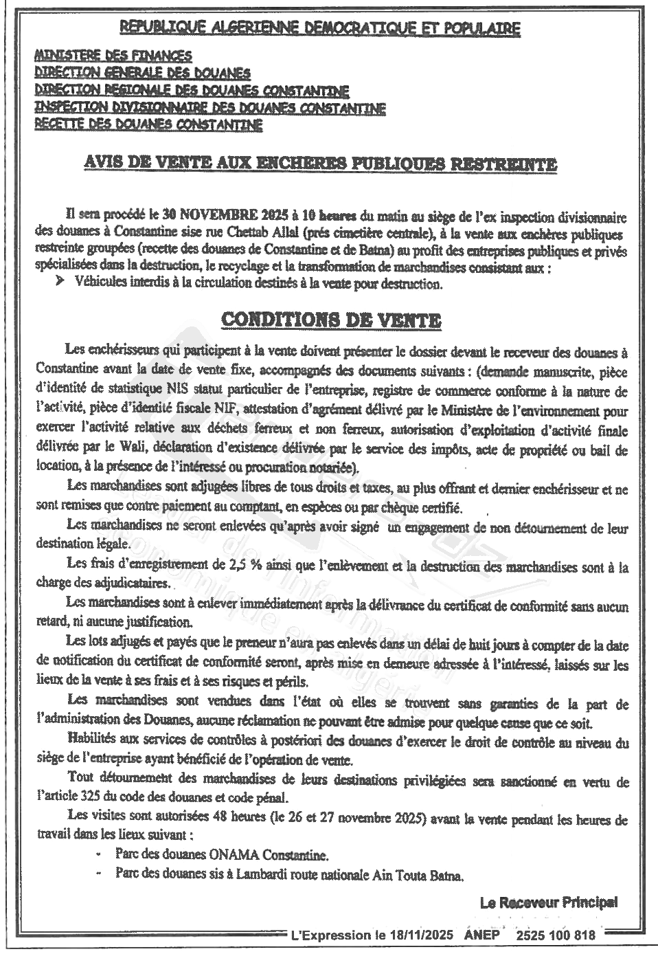 La capture est en cour de traitement. Merci de votre patience