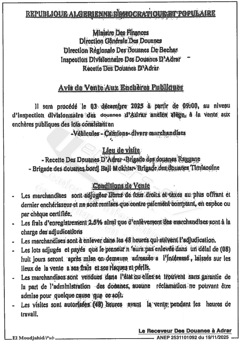 La capture est en cour de traitement. Merci de votre patience